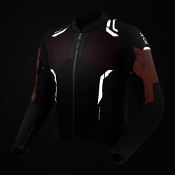 Kurtka motocyklowa tekstylna Rebelhorn Jax Black Red