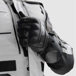 Rękawice motocyklowe Rebelhorn Summit Winter Wp Black