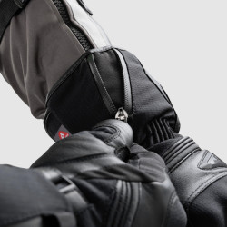Rękawice motocyklowe Rebelhorn Summit Winter Wp Black