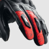 Rękawice motocyklowe Rebelhorn Viper Black Grey Fluo Red