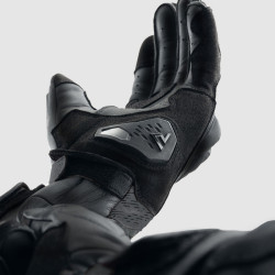 Rękawice motocyklowe Rebelhorn Viper Black