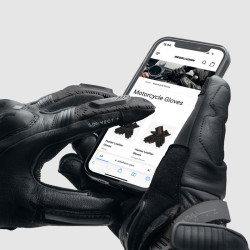 Rękawice motocyklowe Rebelhorn Viper Black