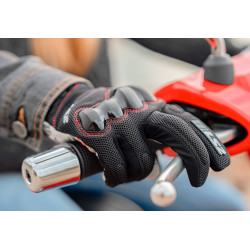 Rękawice motocyklowe LS2 Chaki Man Gloves Black