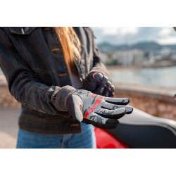 Rękawice motocyklowe LS2 Chaki Man Gloves Black