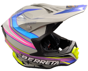 Kask BERRETA SHINY COOL GREY