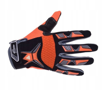 Rękawice motocyklowe inmotion Cross pomarańczowe