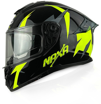 Kask integralny NAXA F27/F FIBERGLASS Pinlock