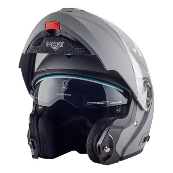 Kask Szczękowy NS-8 FLIP UP SEAL GREY MATT